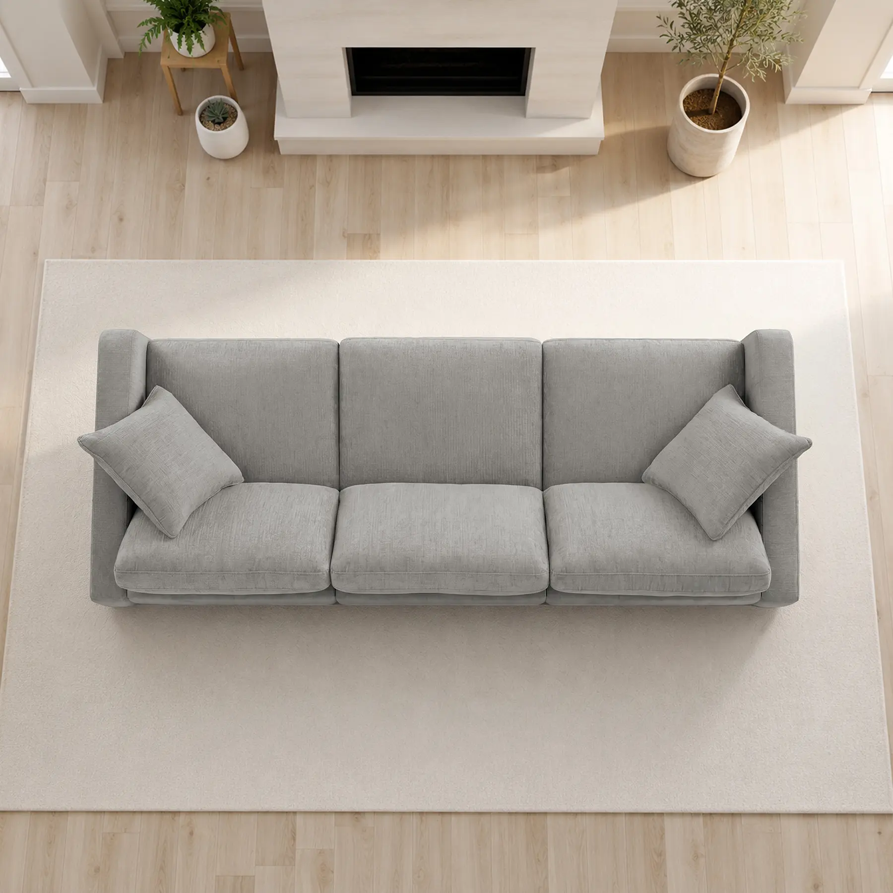 Modular Sofa overhead view